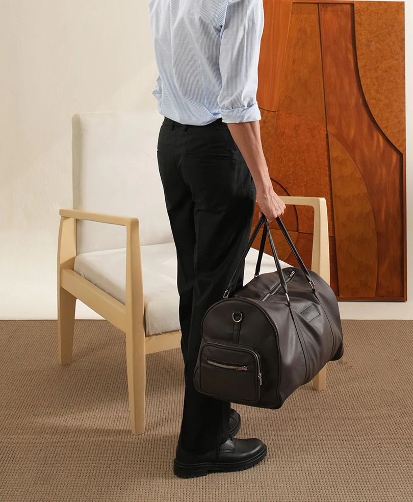 Black Adjustable Pleated Pants - Image 5
