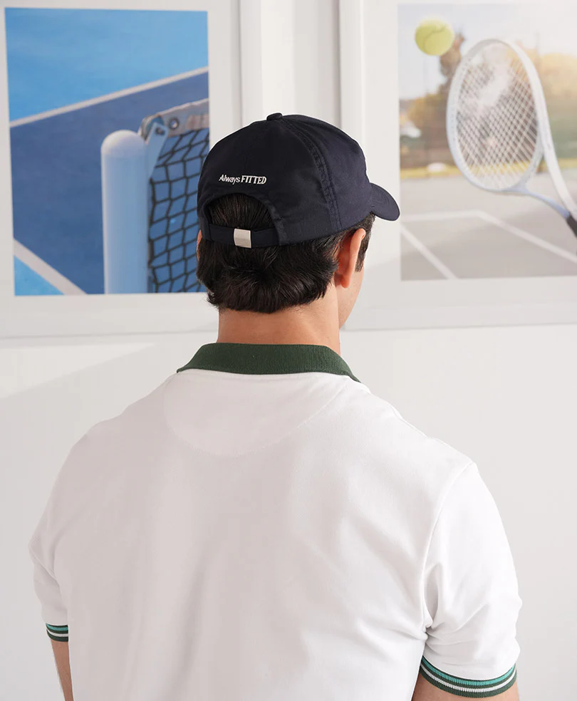 Navy Tennis Resort Cap - Image 4