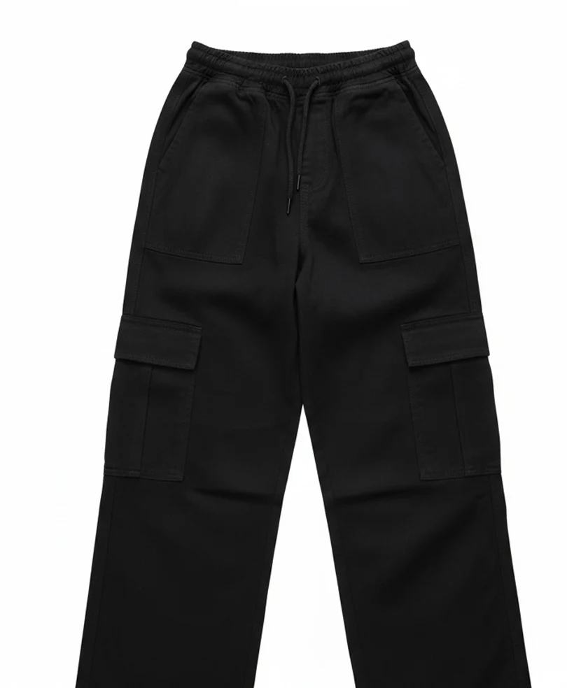 Black Denim Trouser - Image 4