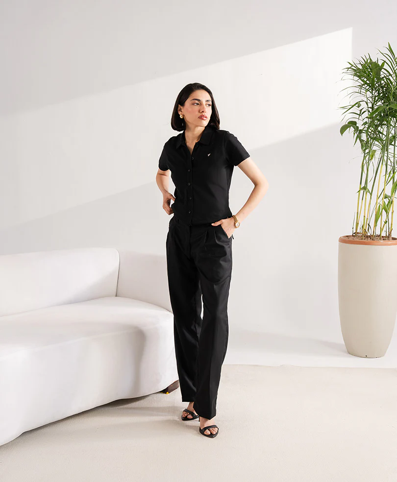 Black POLO Cardigan (Women) - Image 4