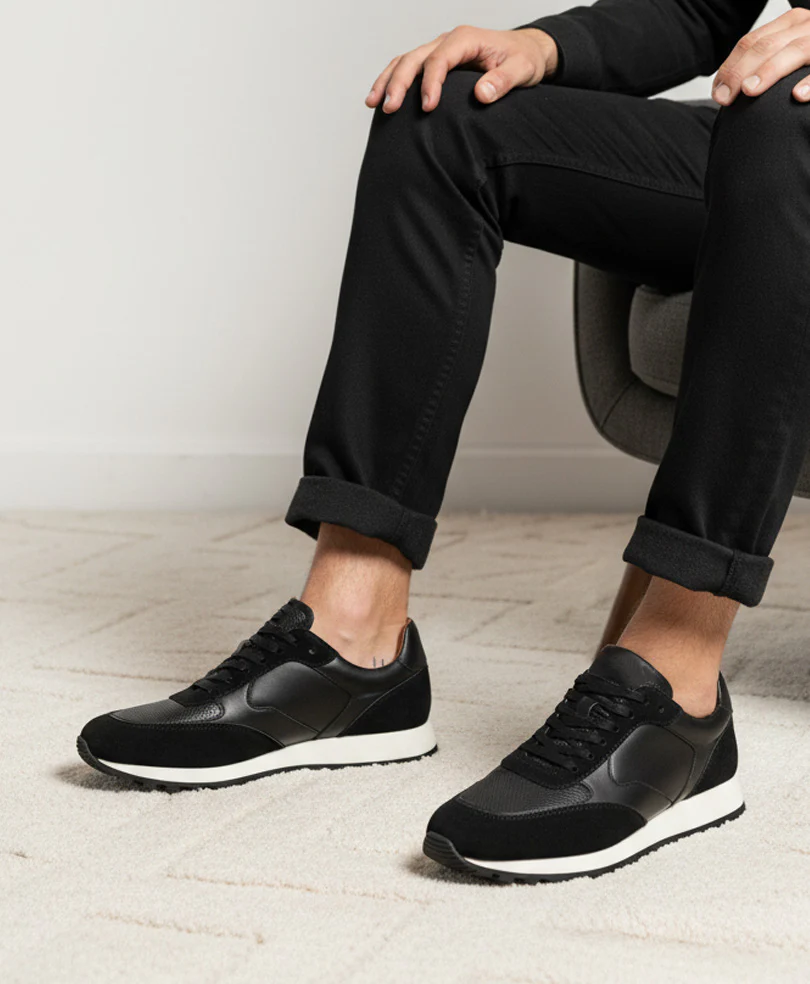 Black Stride Sneaker - Image 3