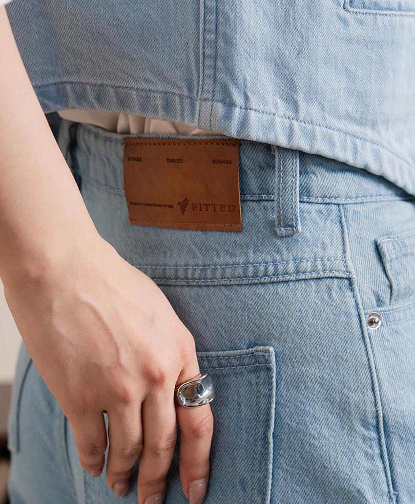 Blue Denim Waistcoat (Women) - Image 7
