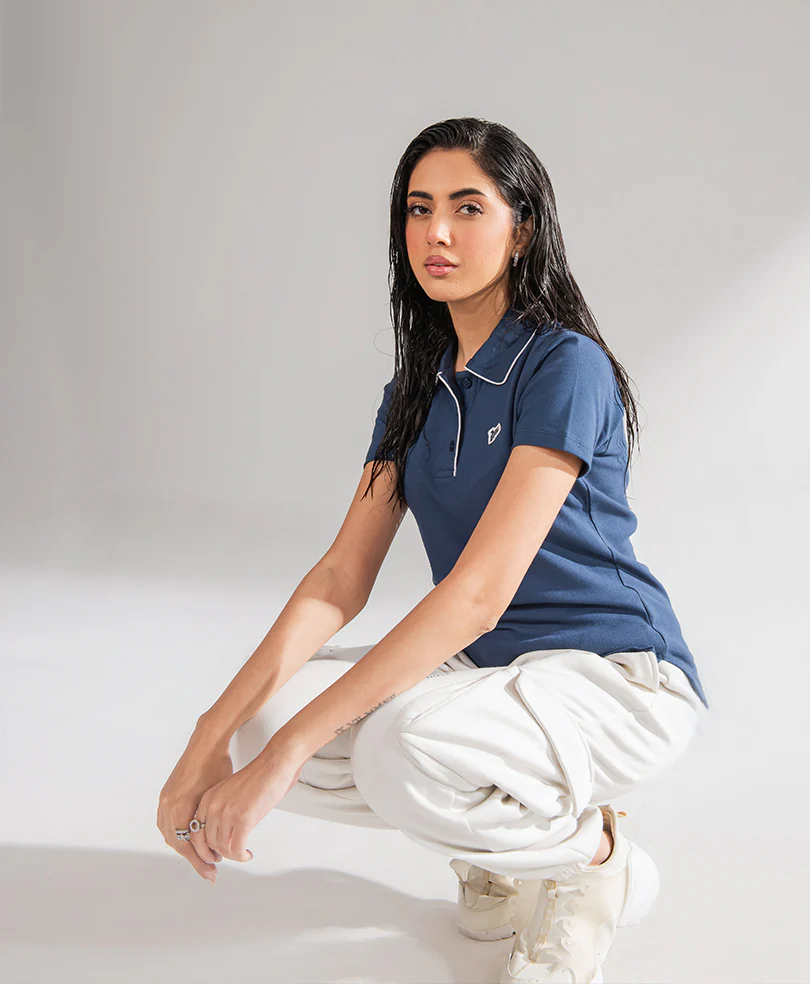 Blue Tennis POLO (Women) - Image 4