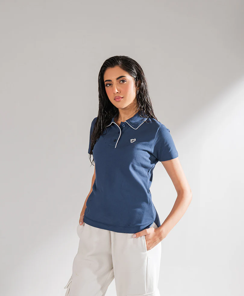 Blue Tennis POLO (Women) - Image 5