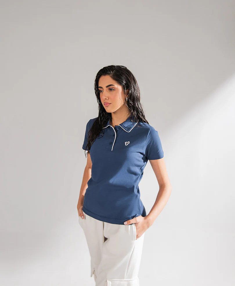 Blue Tennis POLO (Women) - Image 7