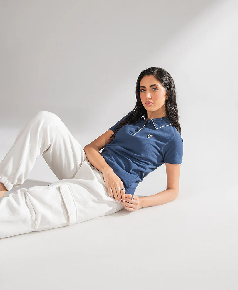 Blue Tennis POLO (Women) - Image 8