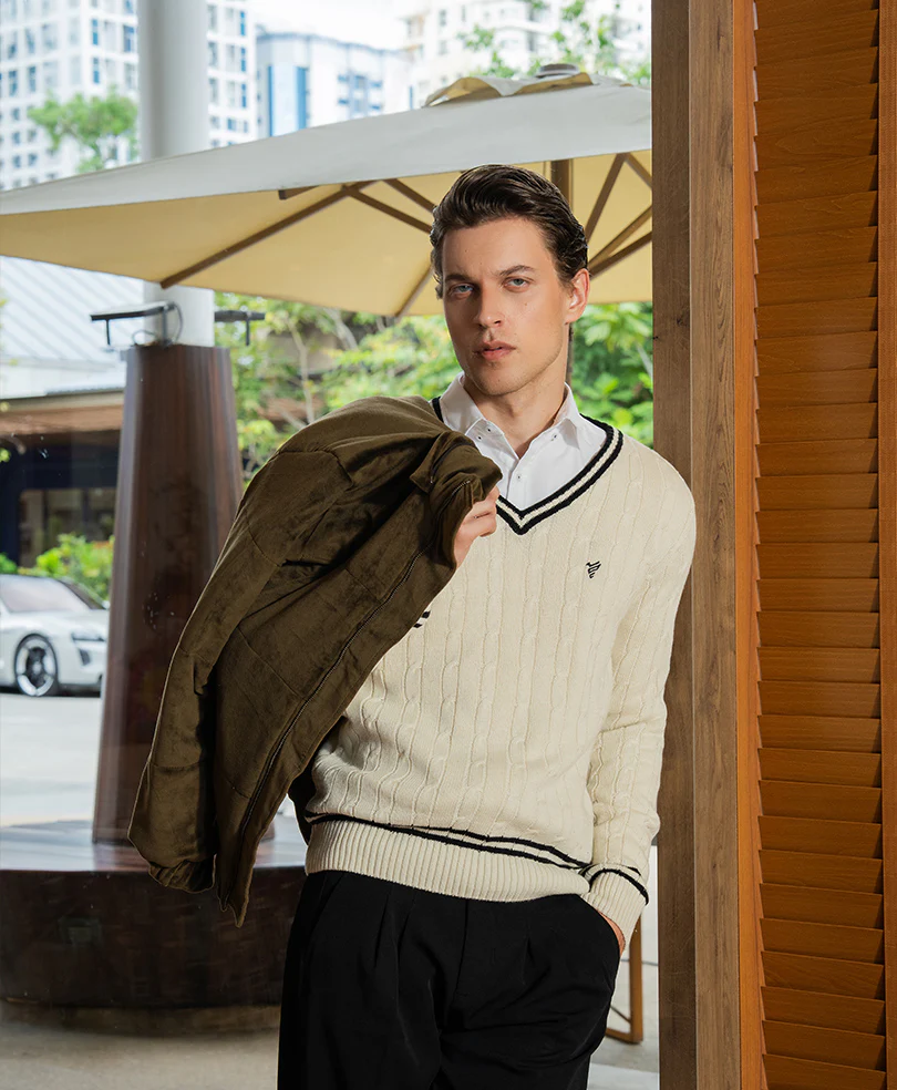 Brown Corduroy Puffer Jacket - Image 9