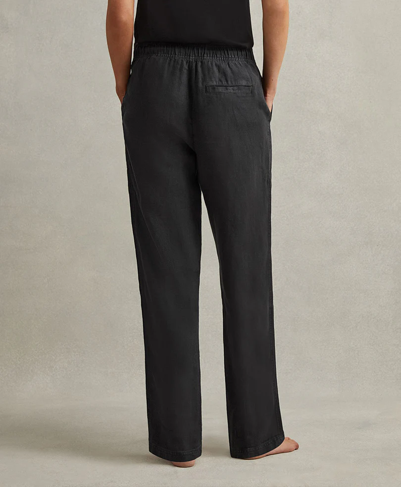 Charcoal Linen Trouser (Women) - Image 3