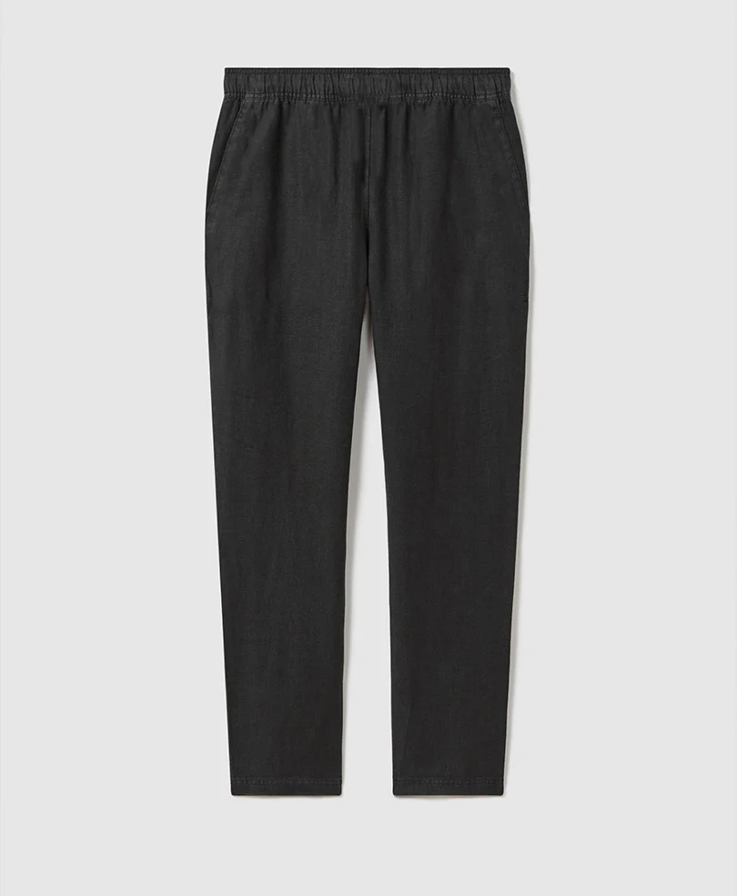 Charcoal Linen Trouser (Women) - Image 4