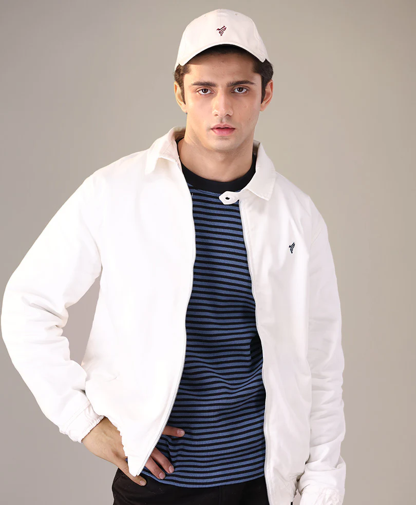 Cream FITTED Cap - Image 3