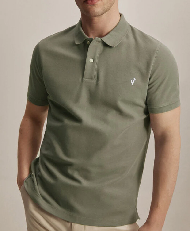 Olive Basic POLO - Image 2