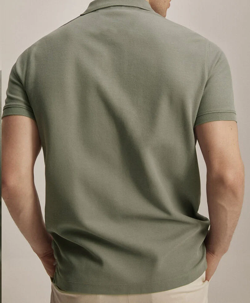 Olive Basic POLO - Image 3