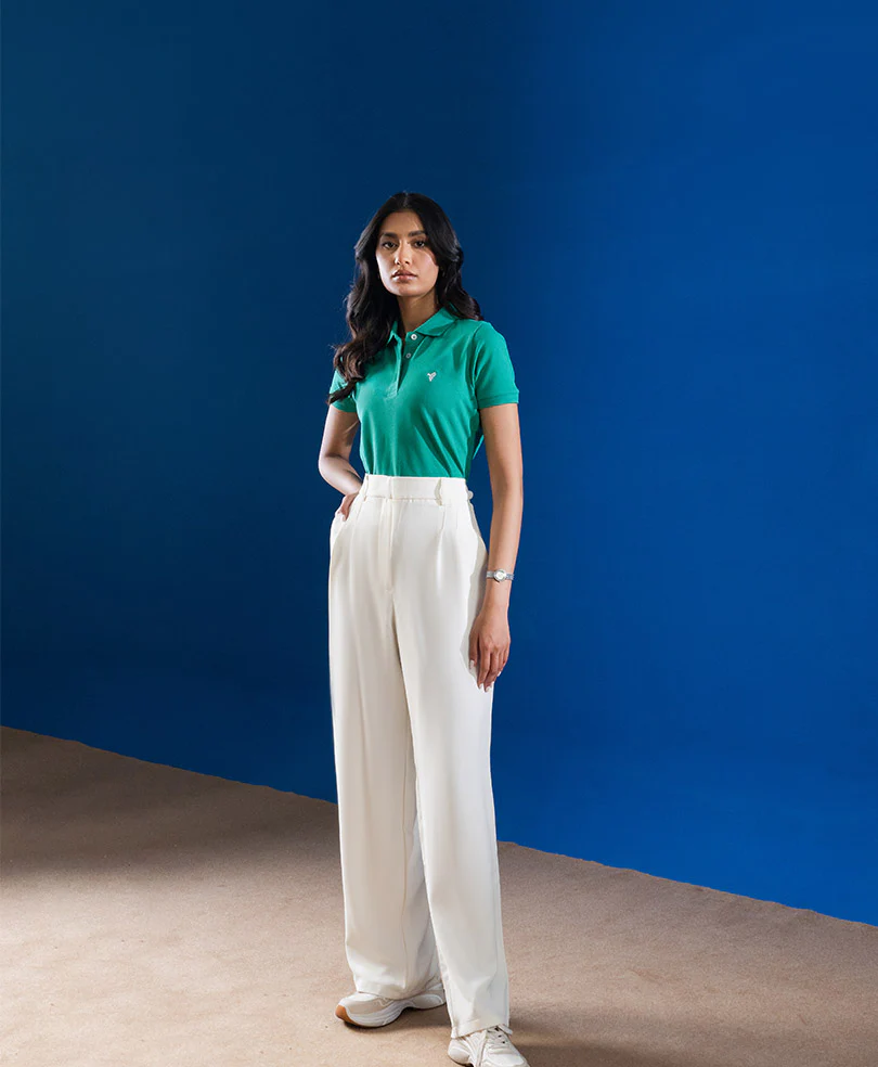 Fresh Green Basic POLO (Women) - Image 4