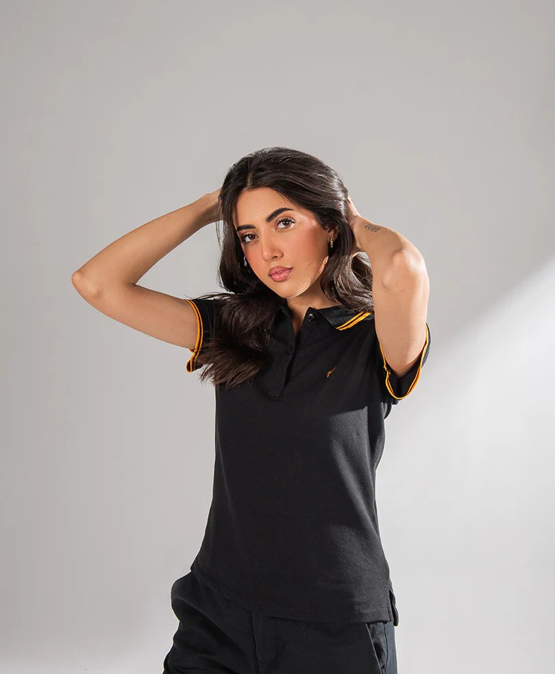 Gold Black POLO (Women) - Image 6