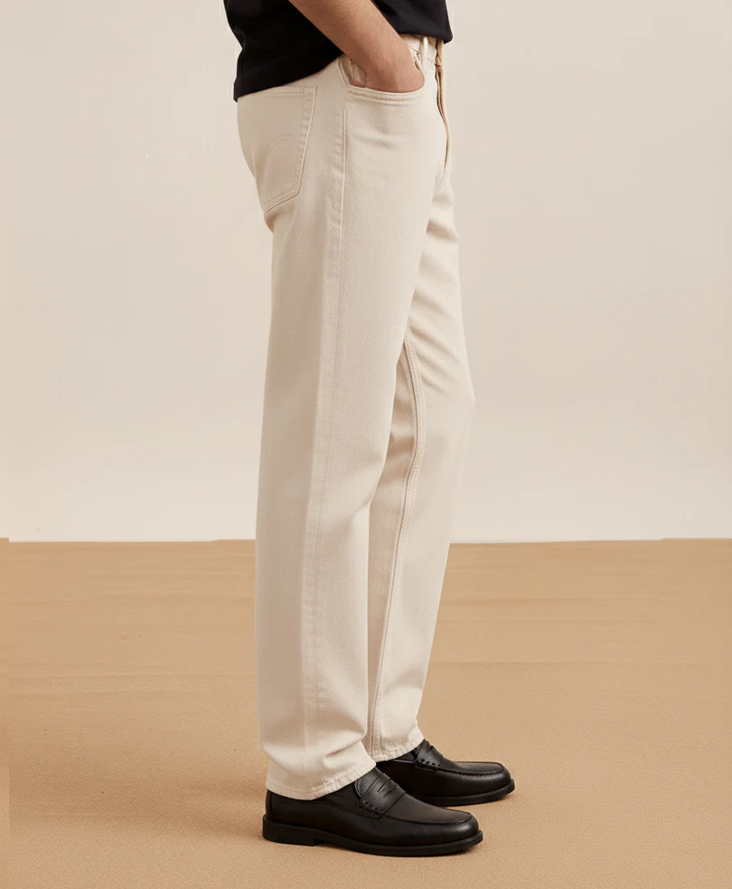 Grey Everyday Denim Pant - Image 3