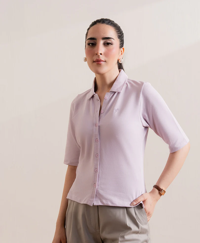Lilac Cardigan POLO (Women) - Image 4