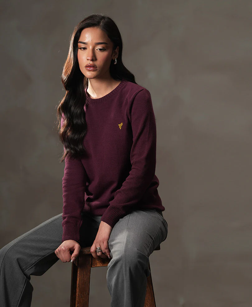 Maroon Sweater (Women) - Image 8