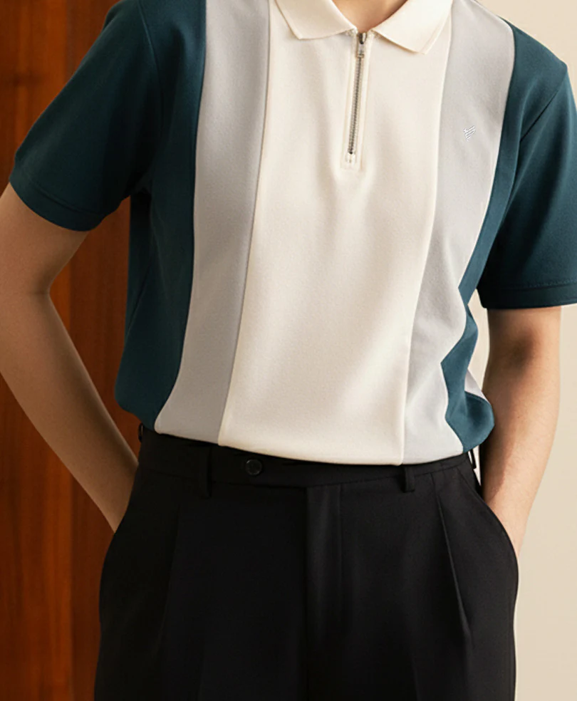 Modern Contrast POLO (Women) - Image 3
