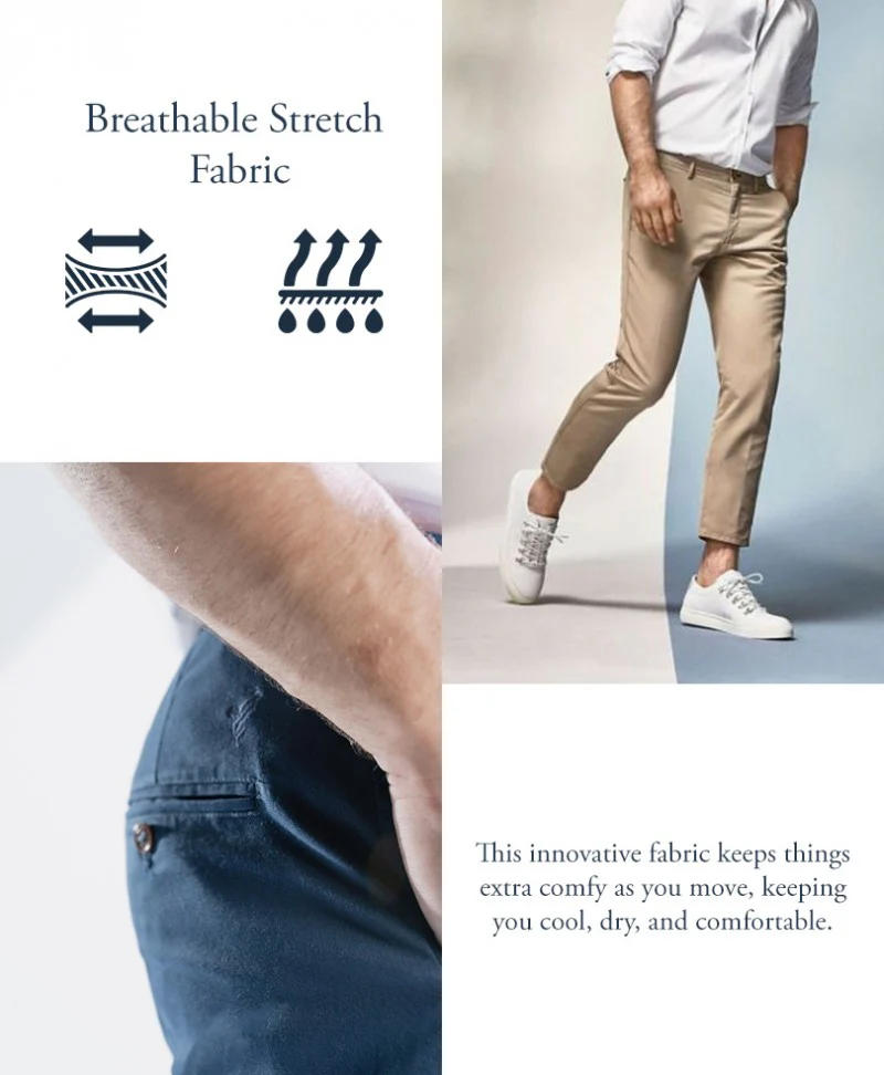 Navy Chino Pants - Image 5