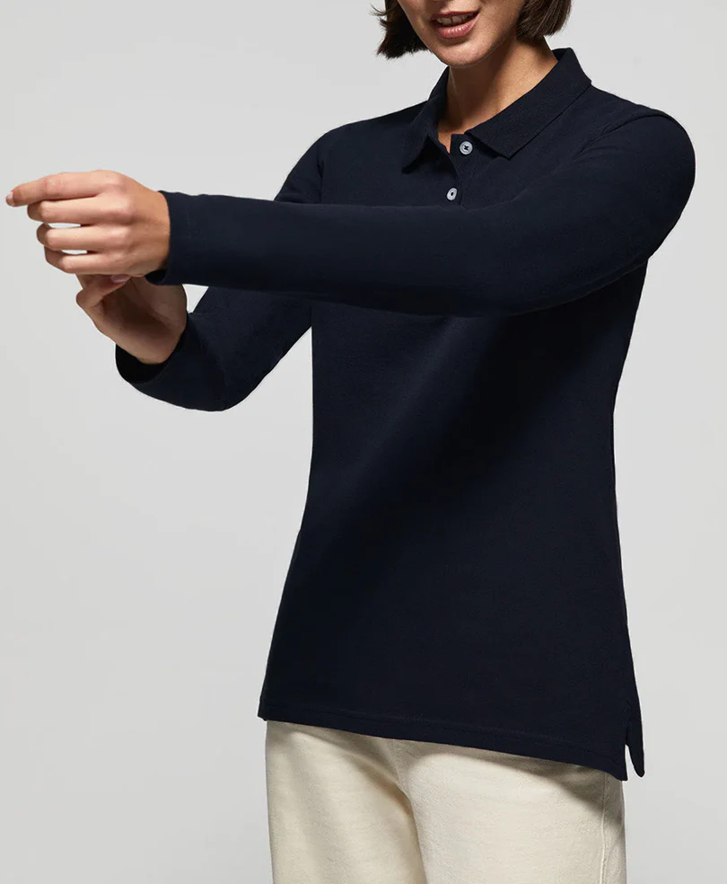 Navy Full sleeves POLO (Women) - Image 5