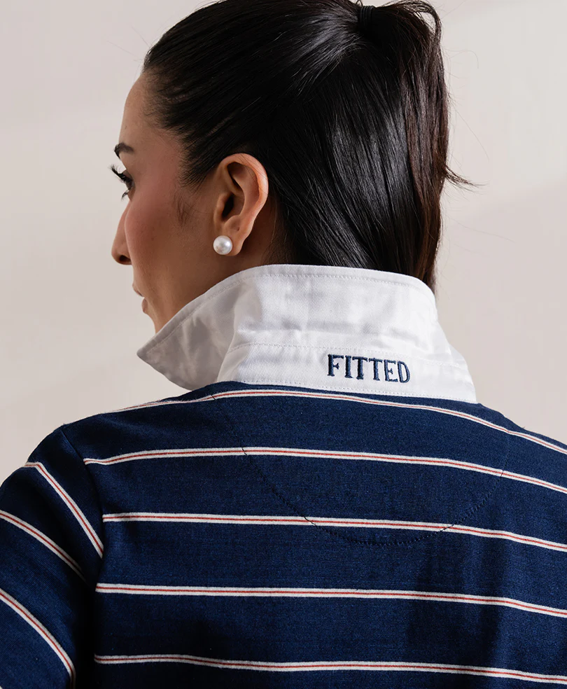 Navy Full Sleeve Rugby Shirt (Women) - Image 3