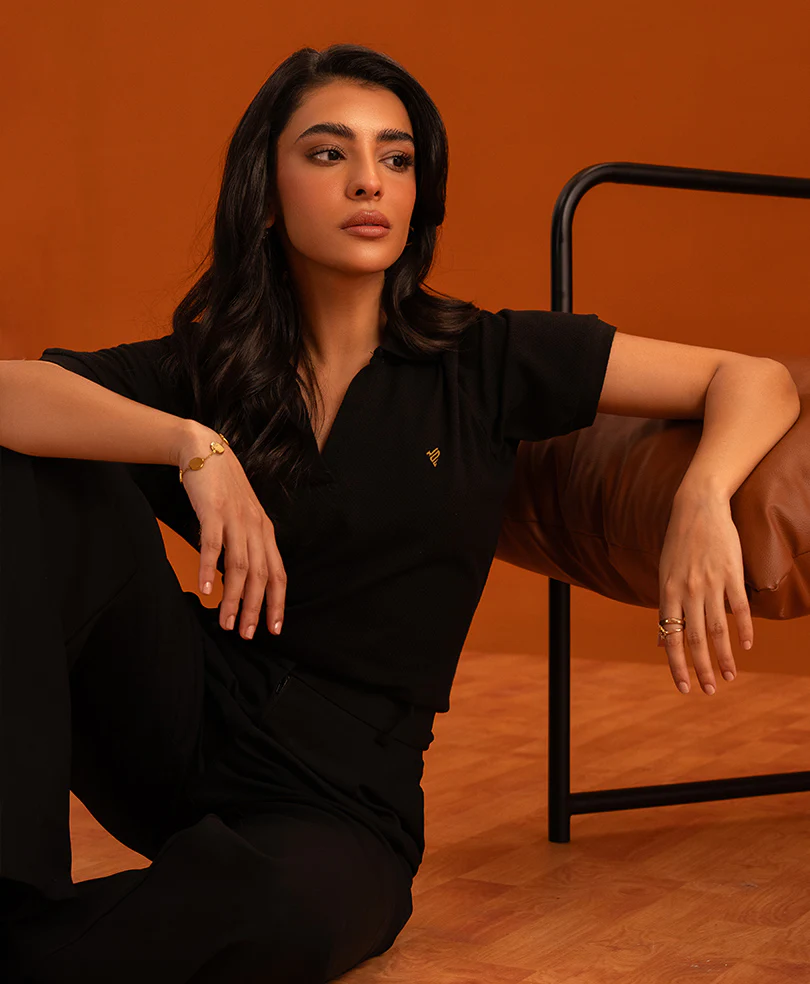 Black Popcorn POLO (Women) - Image 5