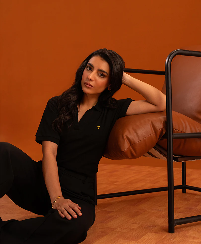 Black Popcorn POLO (Women) - Image 6