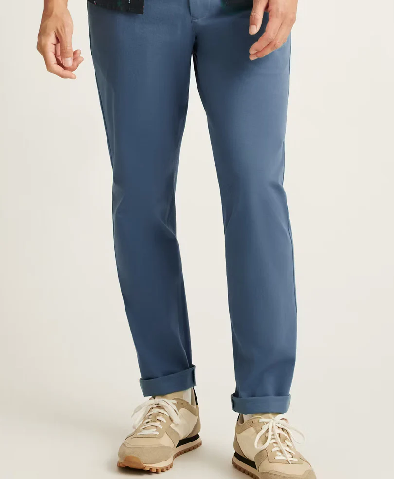 Night Blue Stretch Chino Pants - Image 3
