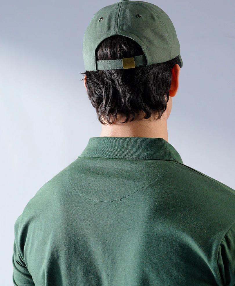 Olive FITTED Cap - Image 4