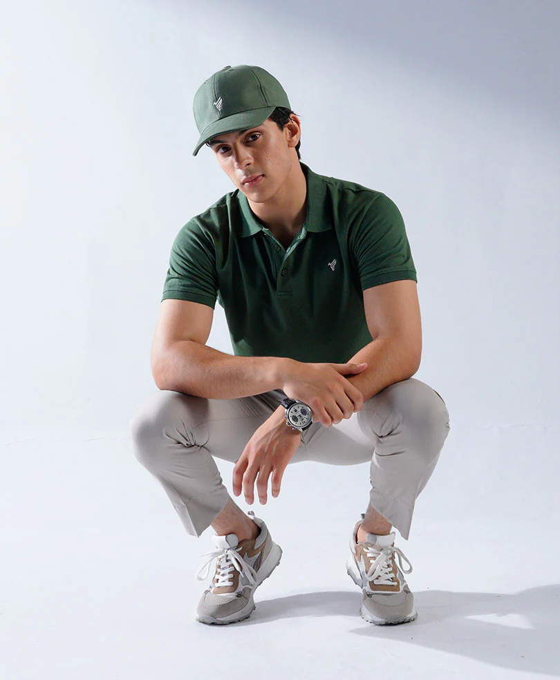 Olive FITTED Cap - Image 7