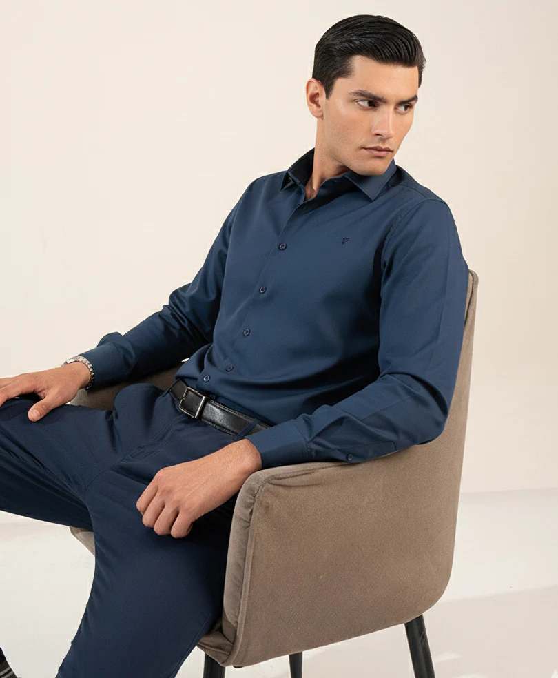 Patrol Blue Shirt (Slim / Modern Fit) - Image 3