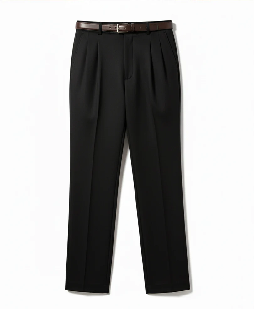 Black Pleated Dress Pant - Image 4