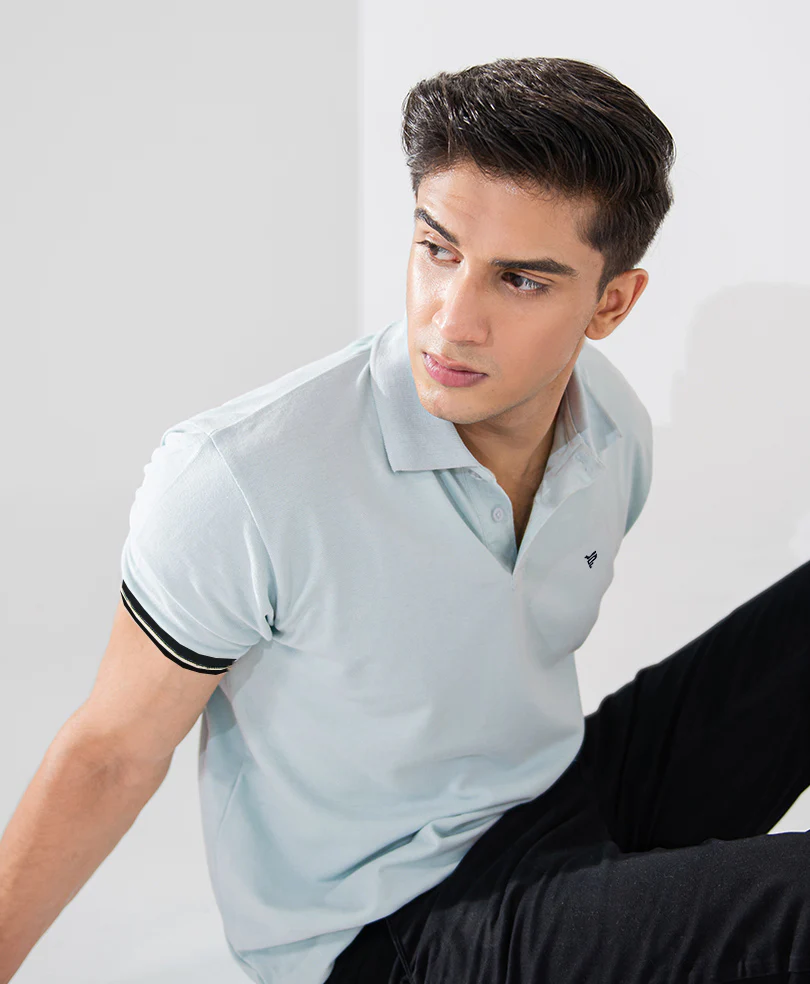 Powder Blue Sports POLO - Image 3
