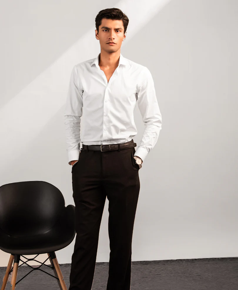 PREMIUM White Shirt (Slim / Modern Fit) - Image 4