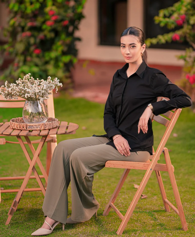 Pure Black Shirt (Women) - Image 2