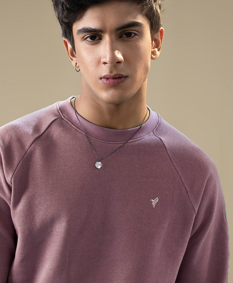 Purple Raglan Sweatshirt - Image 3