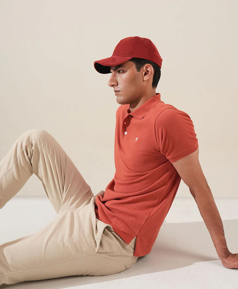 Rust Corduroy Cap - Image 5