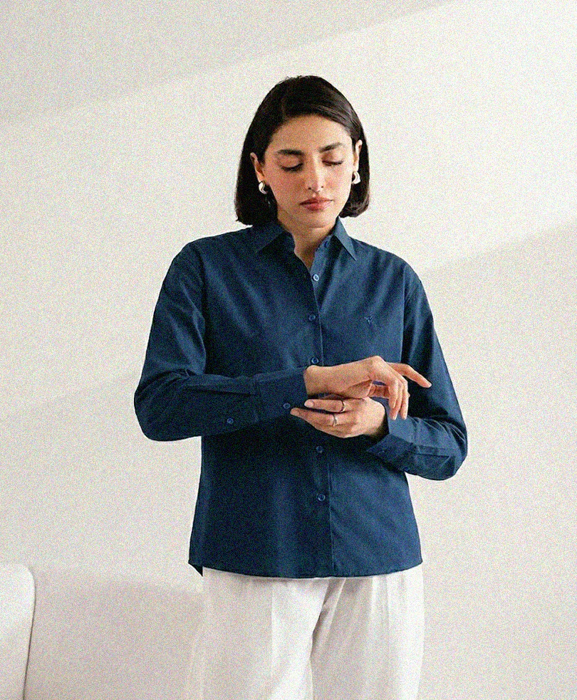 Sapphire Blue Shirt (Women) - Image 2
