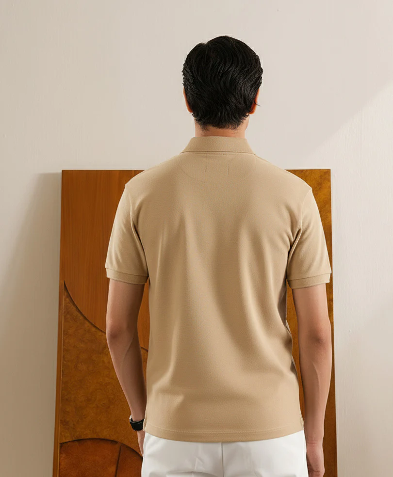 Stucco Drop Needle Zip POLO - Image 3