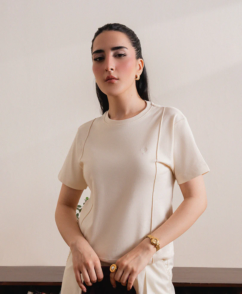 Tofu Pleated Crew (Women) - Image 6
