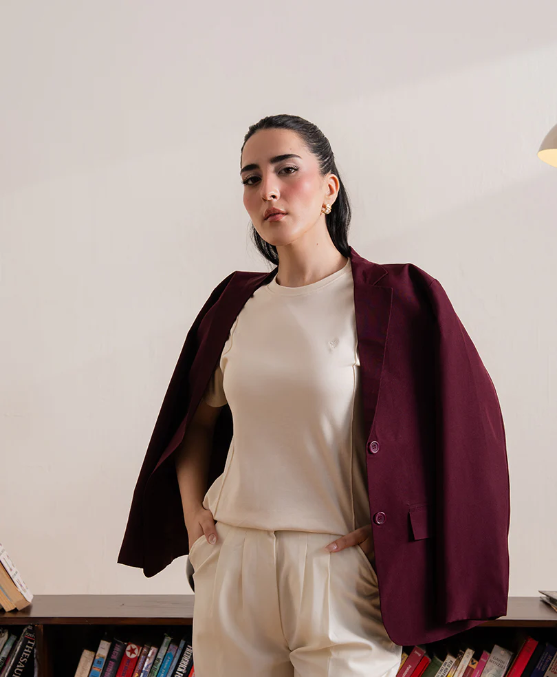 Tofu Pleated Crew (Women) - Image 7