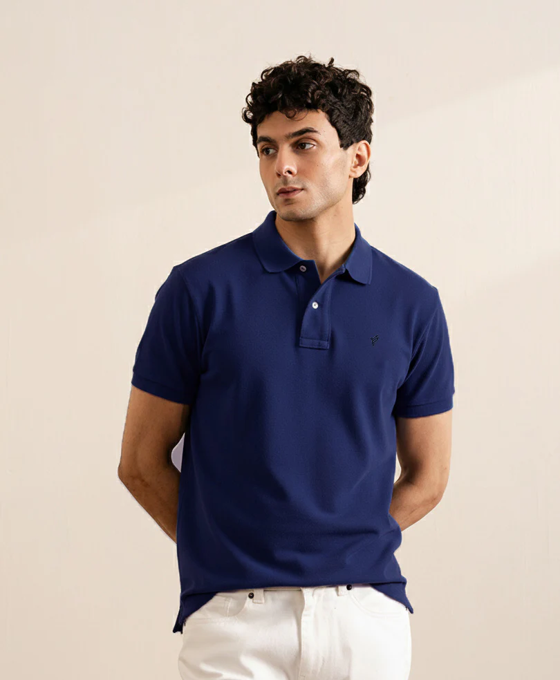 Twilight Blue Basic POLO - Image 3
