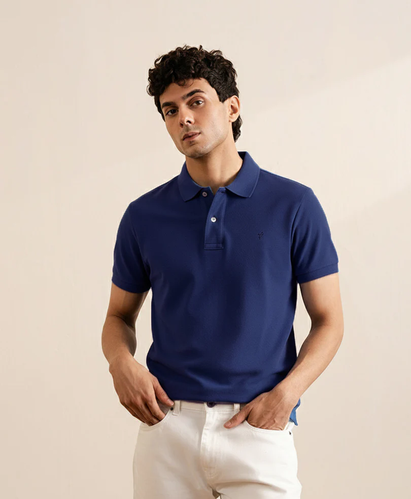 Twilight Blue Basic POLO - Image 4
