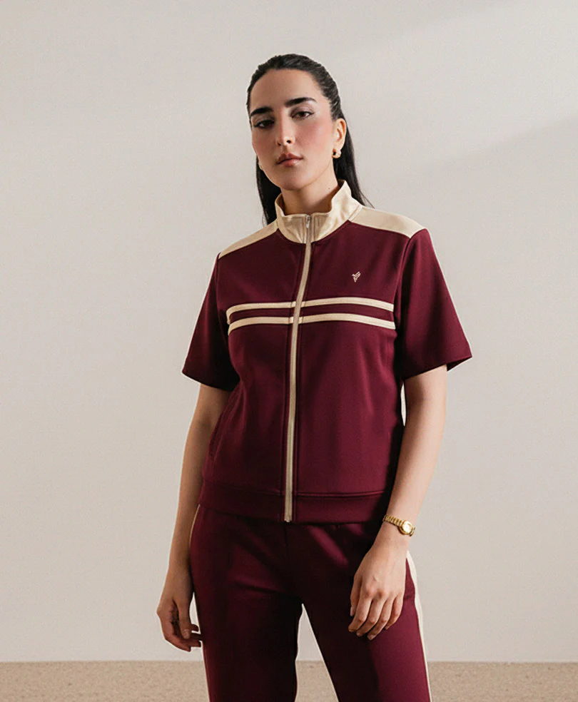 Wine Sporty POLO (Women) - Image 2