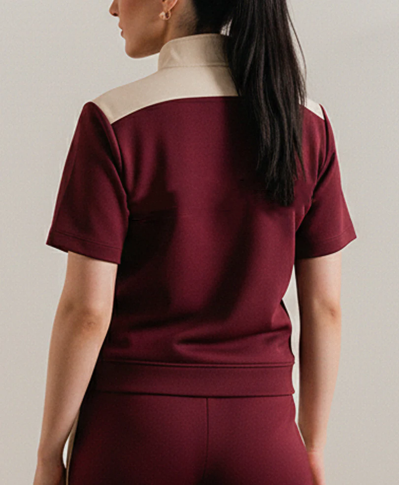 Wine Sporty POLO (Women) - Image 6